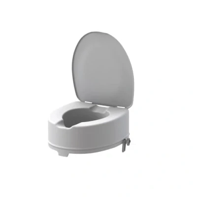 Imagen de Ausilium Asiento elevador para WC adulto senior 15 cm con tapa