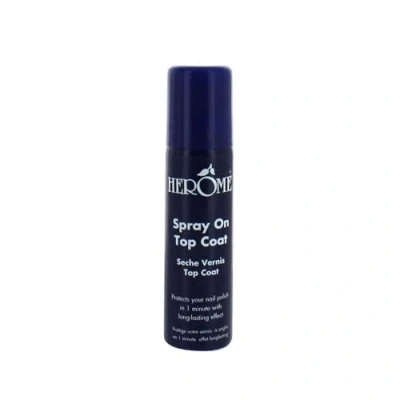 Imagen de Herome Spray Secado Ultrarrápido de Uñas 75 ml Secante Uñas, Esmalte Seco en 1 Minuto, Larga Duración, Protege el Esmalte, con Brillo