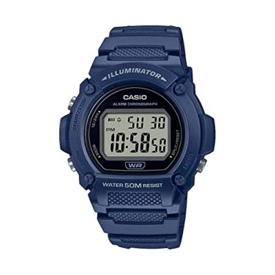 Imagen de Casio Reloj Digital para Unisex Adulto de Cuarzo con Correa en Plstico W 219H 2AVCF