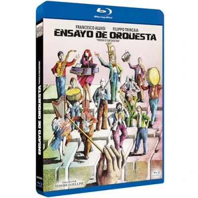 Imagen de Ensayo de Orquesta BD 1979 Prova d&#039;orchestra [Blu ray]