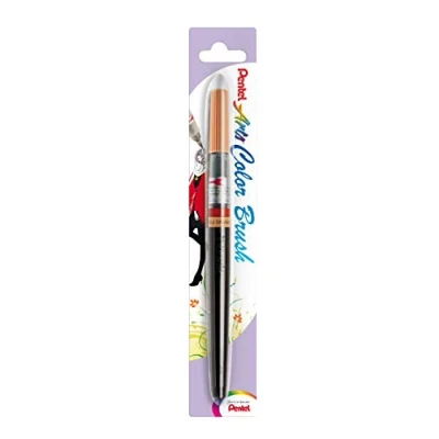 Imagen de Pentel color Brush Pincel recargable, naranja pálido