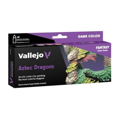 Imagen de Vallejo Juego de colores AV Aztec Dragons (x8)