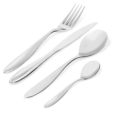 Imagen de Alessi Cutlery Set Mami SG38S24M Monoblock 24 piece by Stefano Giovannoni
