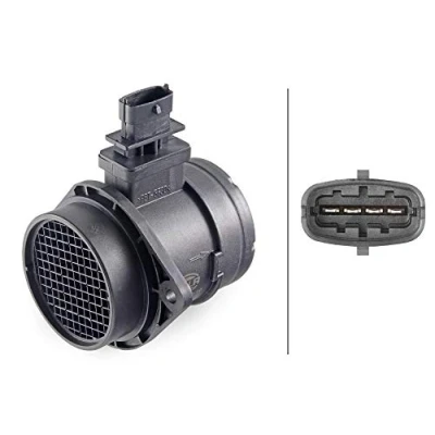 Imagen de HELLA 8ET 358 095 191 Medidor de masa aire FIAT: Fiorino III Furgón / Familiar, MPV