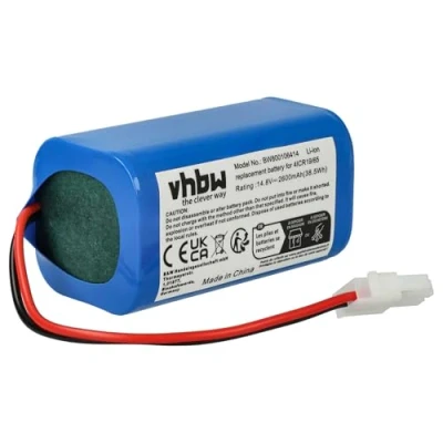 Imagen de vhbw Batería Compatible con Silvercrest SSRA1 Robot Limpieza (2600 mAh, 14,8 V, Li Ion)