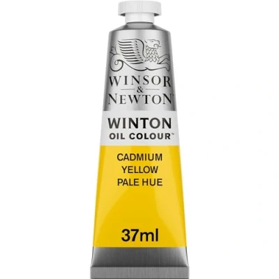Imagen de Winsor &amp; Newton Winton Tubo de Pintura al Óleo, 37 ML, amarillo (Tono cadmio pálido)