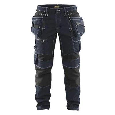 Imagen de Blaklader Workwear BLÄKLÄDER 19901141 Pantalones de trabajo elásticos X1900, azul marino/negro, D96