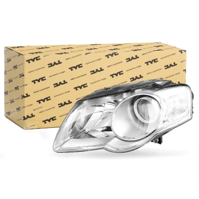 Imagen de TYC 20 0734 05 2 Faros izquierda H7/H7 con electromotor VOLKSWAGEN: Passat B6 Berlina, Variant norauto, oscaro, mister auto