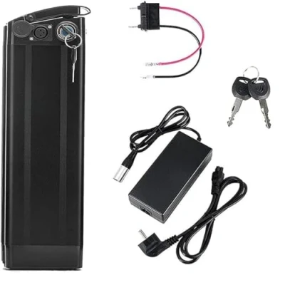 Imagen de SDTYYP Batería Bicicleta eléctrica 36V 48V 15.6AH / 18AH 21AH Iones Litio EBIKE con Cargador BMS 2A/3A para 250 1000W Motocicleta Scooter (48V 18Ah)