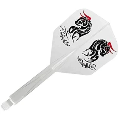 Imagen de Trinidad Darts Condor axe Shape Bullfighter Clear l 33. 5mm 3 uds.