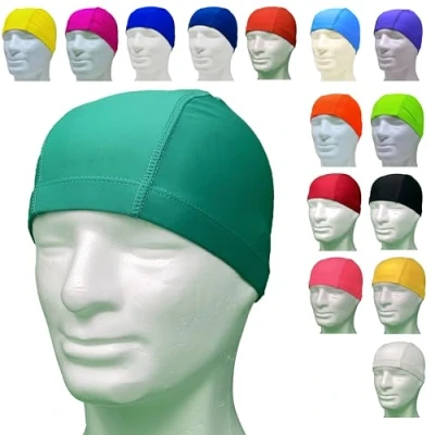 Imagen de Gorros de natación Profesionales Licra hipoalergénico sin látex ni Silicona Gorro Piscina Unisex Acquagym para Adultos y jóvenes Cantidad 1 20 50 Piezas (Cantidad Pieza, Verde)