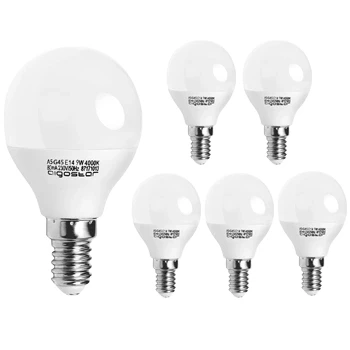 Imagen de Aigostar Bombilla LED E14 9W (Equivalente a 62W), Blanco Natural 4000K, 840 Lúmenes, CRI&gt; 80, Ahorro de Energía, No Regulable Pack 5