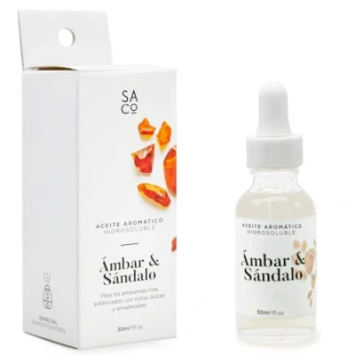 Imagen de SEAL Aromas Aceite Aromático Hidrosoluble ÁMBAR &amp; SANDALO 30ml Essential para Difusores de