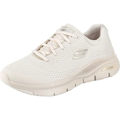 Imagen de Skechers Arch Fit Big Appeal, Zapatillas Mujer, Off White Mesh Trim, 35 EU