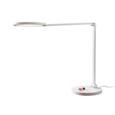 Imagen de The daylight Company Tricolor LED regulable Eye Caring, 3 temperaturas de color, 95+ CRI, diseñado con interruptores llamativos y visibles, lámpara mesa, blanco