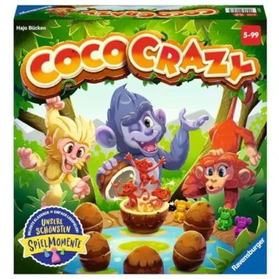 Imagen de Ravensburger Coco Crazy Juegos Divertidos para niños, Multicolor (20897)