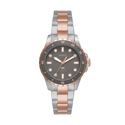 Imagen de Fossil Reloj silvercoloured/rose goldcoloured, Mujer, Talla: One Size, Silver coloured/rose gold coloured