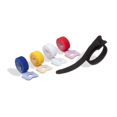 Imagen de Durable 503600 Atadura de cable con velcro lazo Cavoline Grip Tie, 20 x 1 cm (L W), 5 piezas, colores surtidos