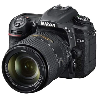 Imagen de Nikon D7500 + AF S DX NIKKOR 18 300 VR Juego de Cámara SLR 20,9 MP CMOS 5568 x 3712 Pixeles Negro digital (20,9 MP, Pixeles, CMOS, 4K Ultra HD, Pantalla táctil, Negro)