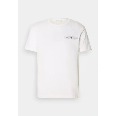 Imagen de GANT Printed Graphic Camiseta básica, Hombre, Talla: XXL, Eggshell