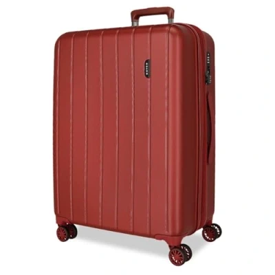 Imagen de Movom Wood Maleta grande Rojo 52x75x33 cms Rígida ABS Cierre TSA 109L 4,9Kgs 4 Ruedas Dobles Extensible