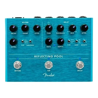 Imagen de Fender® »REFLECTING POOL« Delay/Reverb Pedal de efecto para guitarra eléctrica