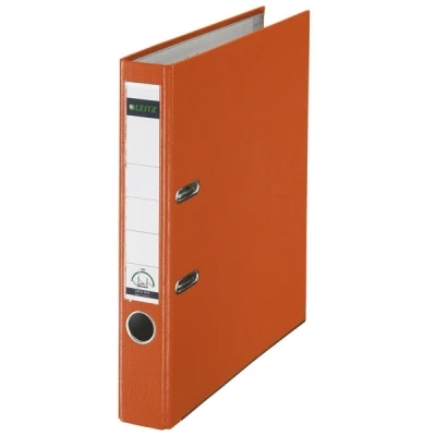 Imagen de Leitz 180 Lever Arch File Plastic 50 mm, naranja, 20 unidades