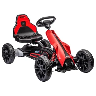 Imagen de Kart eléctrico infantil pp, metal homcom