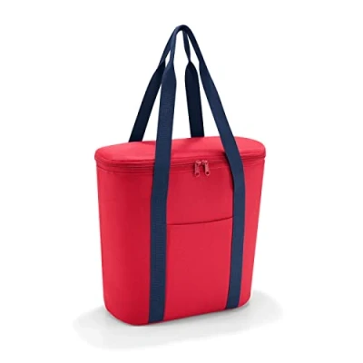 Imagen de reisenthel thermoshopper Bolsa nevera térmica para ir de compras o picnic con 2 asas, fabricada material repelente al agua, en puntos, Couleur:rot