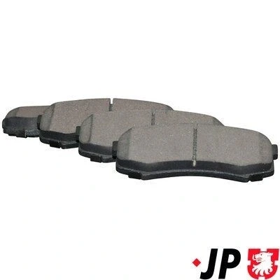 Imagen de JP GROUP 4863701710 Juego de pastillas freno excl. contacto avisador desgaste TOYOTA: Land Cruiser Prado 120, 90