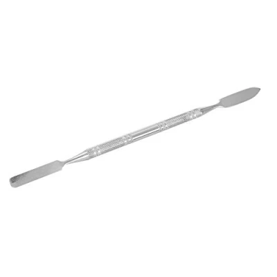 Imagen de Scar Wax Spatula Espátula de doble cara acero inoxidable para efectos especiales, herramienta maquillaje FX profesional escenario con especiales (L)