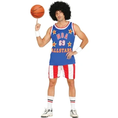 Imagen de FIESTAS GUIRCA Disfraz de Jugador Basquet Hombre, M