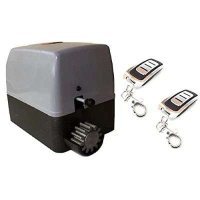 Imagen de KIT Motor puerta cancela corredera VDS Geko 400kg, 220v, para automatizar puertas y cancelas correderas de uso residencial, parking, garaje, cochera, con 2 mandos modelo TX4 rolling code