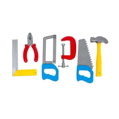 Imagen de Fancy Set Herramientas de Juguete para Niños 3 4 5 6 7 8 9 Años, Juego Bebé Piezas, Taller Mecanico