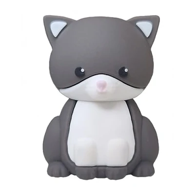 Imagen de Ulticool Cute Pussy Gatito USB de 16 GB Unidad flash linda para mascotas Memoria única original Almacenamiento datos Stick Gris Blanco