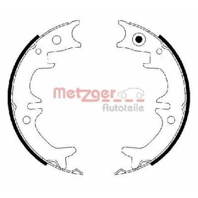 Imagen de METZGER MG 220 Zapatas de Freno Mano Eje trasero izquierda, trasero, derecha