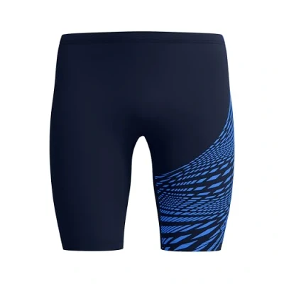 Imagen de Speedo Medley Logo Jammer para Hombre, Navy/Cobalt Pop, 32