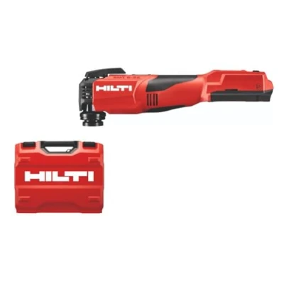 Imagen de Hilti 2366392 herramienta multifunción Oscilante batería SMT 6 22 Nuron (RPM 20000, Cortar, Lijar, Madera, Yeso, Tabique seco, Tubería metal y PVC. 4º. Compatible Starlock Max. Con Maletín)