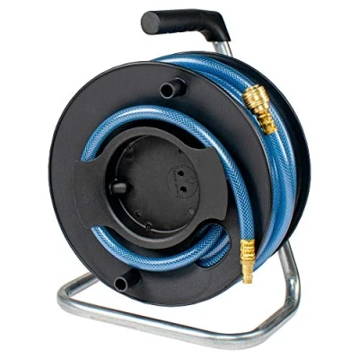 Imagen de as Schwabe carrete de manguera aire comprimido 20 m DKV60 PVC 9 x 3 mm con conectores y +