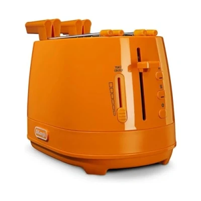 Imagen de De&#039;Longhi CTLAP2203.O Tostadora con alicates, 550 W, Color Naranja, Plástico