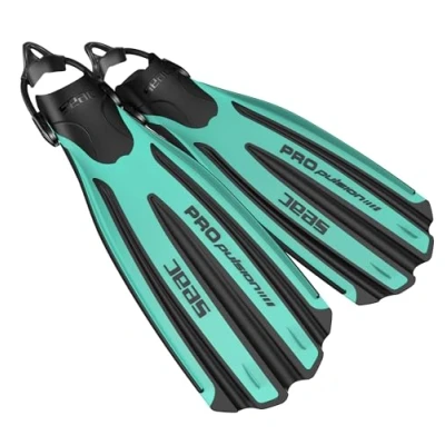 Imagen de Seac Propulsion S, Aletas de Buceo con Correa elástica, Made in Italy, Tiffany, 37/39