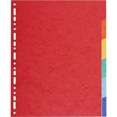 Imagen de EXACOMPTA Lot de 3 Jeux 6 intercalaires en carton 220 g Format A4 maxi