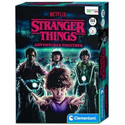 Imagen de Clementoni 16636 Stranger Things Aventuras compartidas Juego de Mesa Familiar