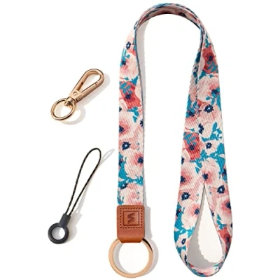 Imagen de SENLLY Llavero Cordón de Cuello, Diseño Patrones Originales Acollador Correa para el Llaves y Badge Id Tarjeta