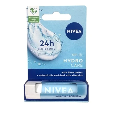 Imagen de Nivea Hydro Care SPF 15 cuidado Lip Balm, 4,8 g