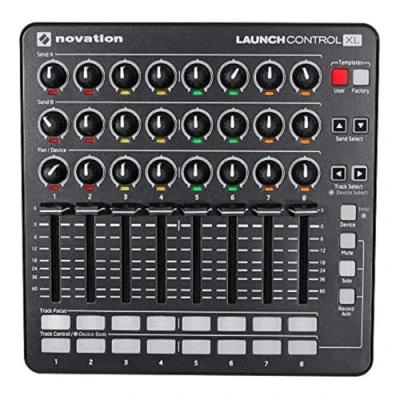 Imagen de Novation Launch Control XL MKII: controlador MIDI para Ableton Live, con USB y controles asignables