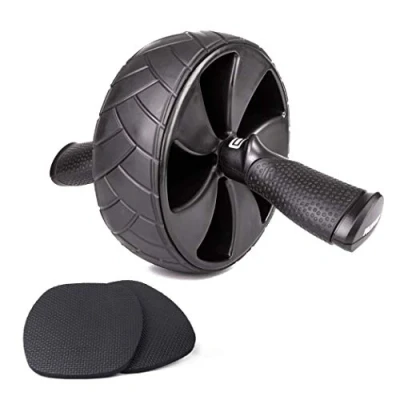 Imagen de PULLUP &amp; DIP Rueda Abdominal con Mangos ergonómicos y almohadillas Acolchadas para las Rodillas, Entrenamientos abdominales en Casa.