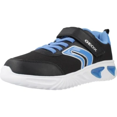 Imagen de Geox J Assister Boy C, Zapatillas Niños, Black Sky, 32 EU
