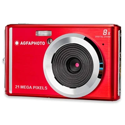 Imagen de AgfaPhoto DC5200 Cámara de Fotos Digital compacta, Color Rosa