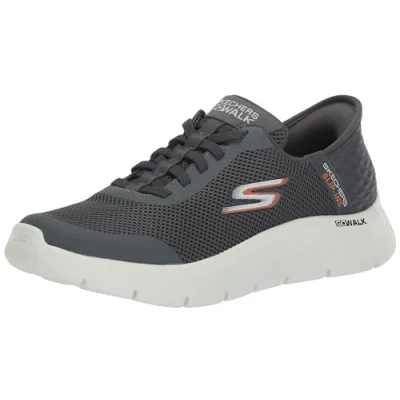 Imagen de Skechers Go Walk Flex Up Hands Free Slip ins, Zapatillas Hombre, Gris, 46 EU Ancho